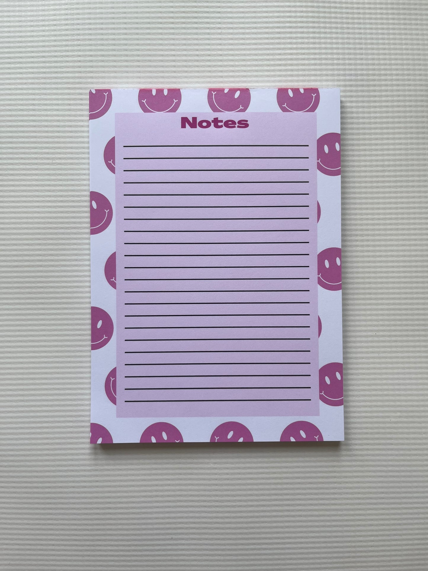 Smiley Notes Notepad