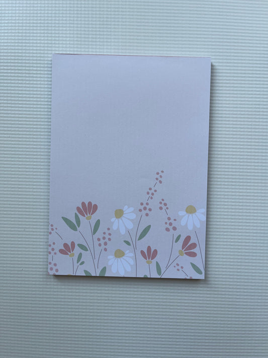 Wildflower notepad