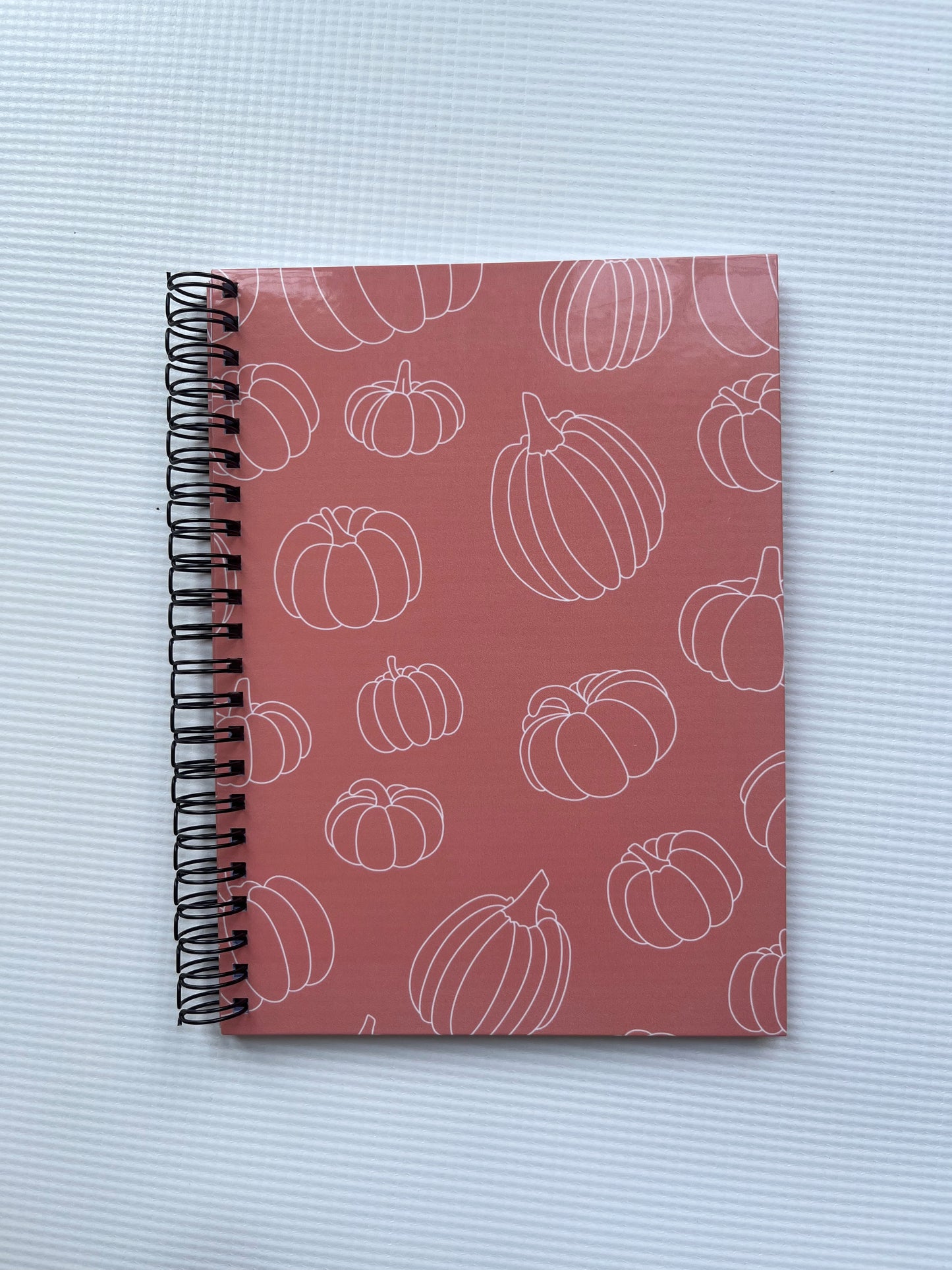 Pumpkin spice notebook