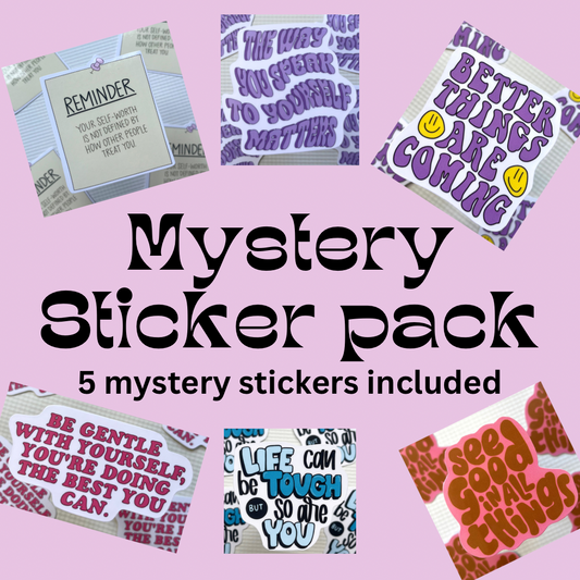 Mystery Sticker Pack of 5